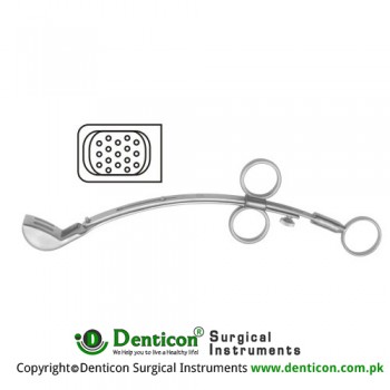 LaForce Adenotome Fig. 2 - With Perforated Blade Stainless Steel, 25 cm - 9 3/4"